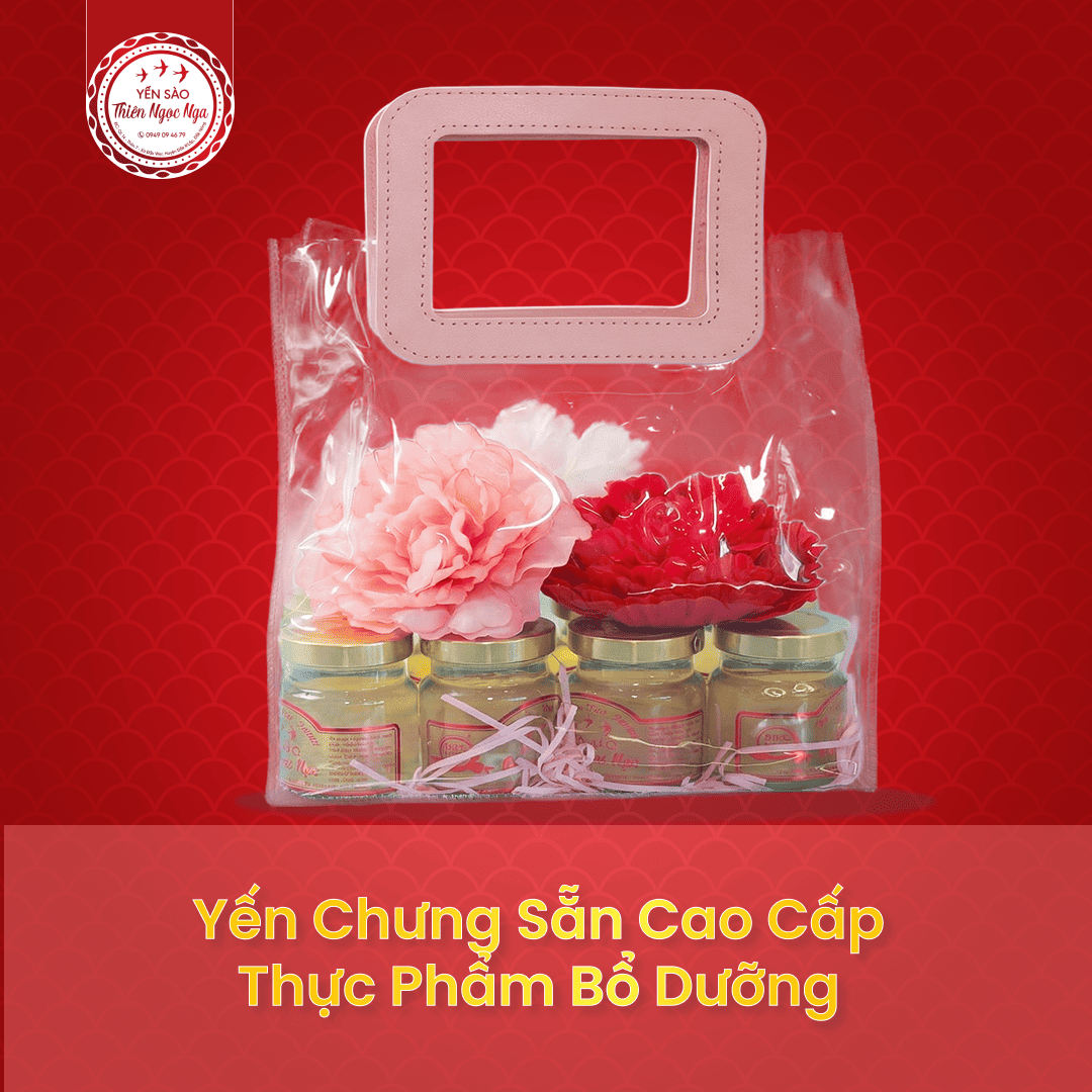 Yến Sào Hũ Đóng Hộp (8 hũ)